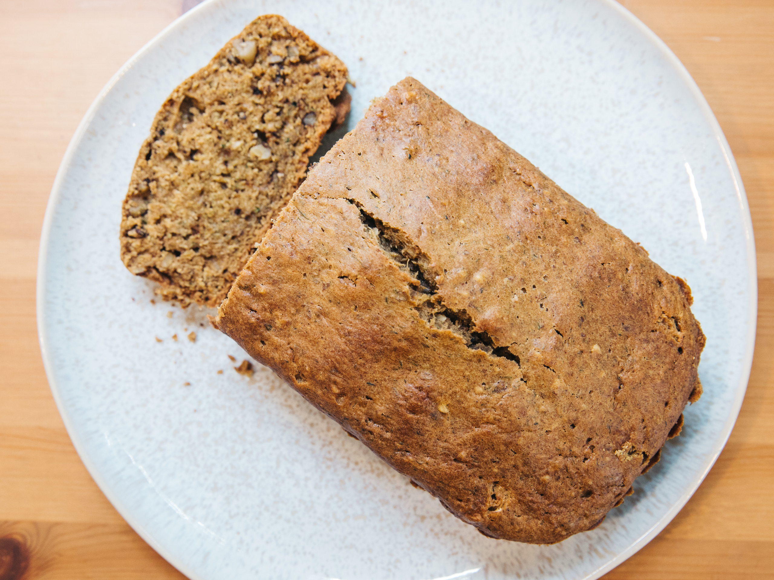 Zucchini Walnut Bread