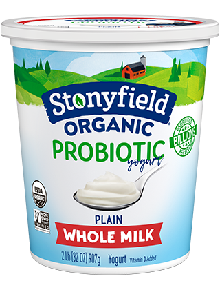 Stonyfield Organic yogurt product