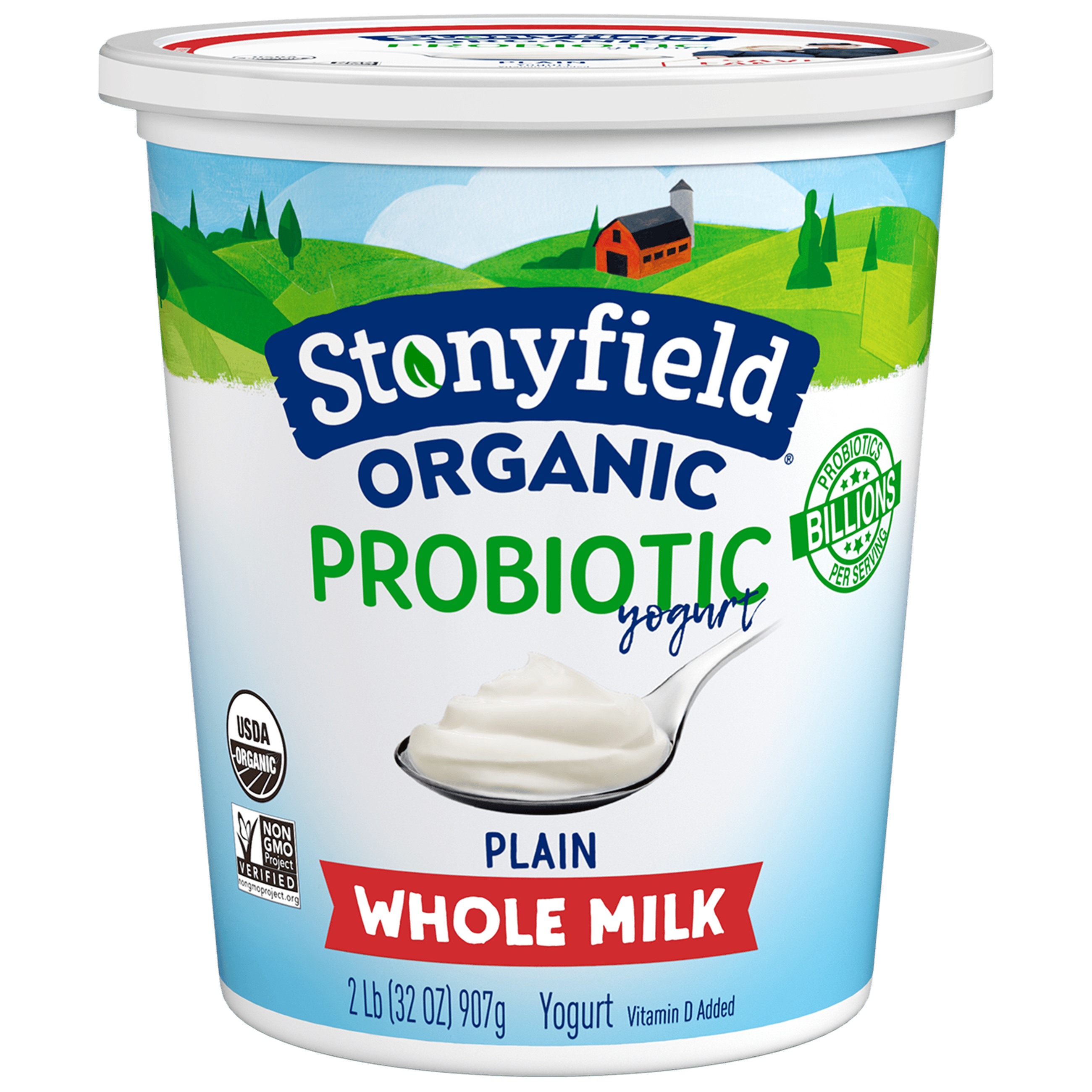 Stonyfield Organic Probiotic yogurt product