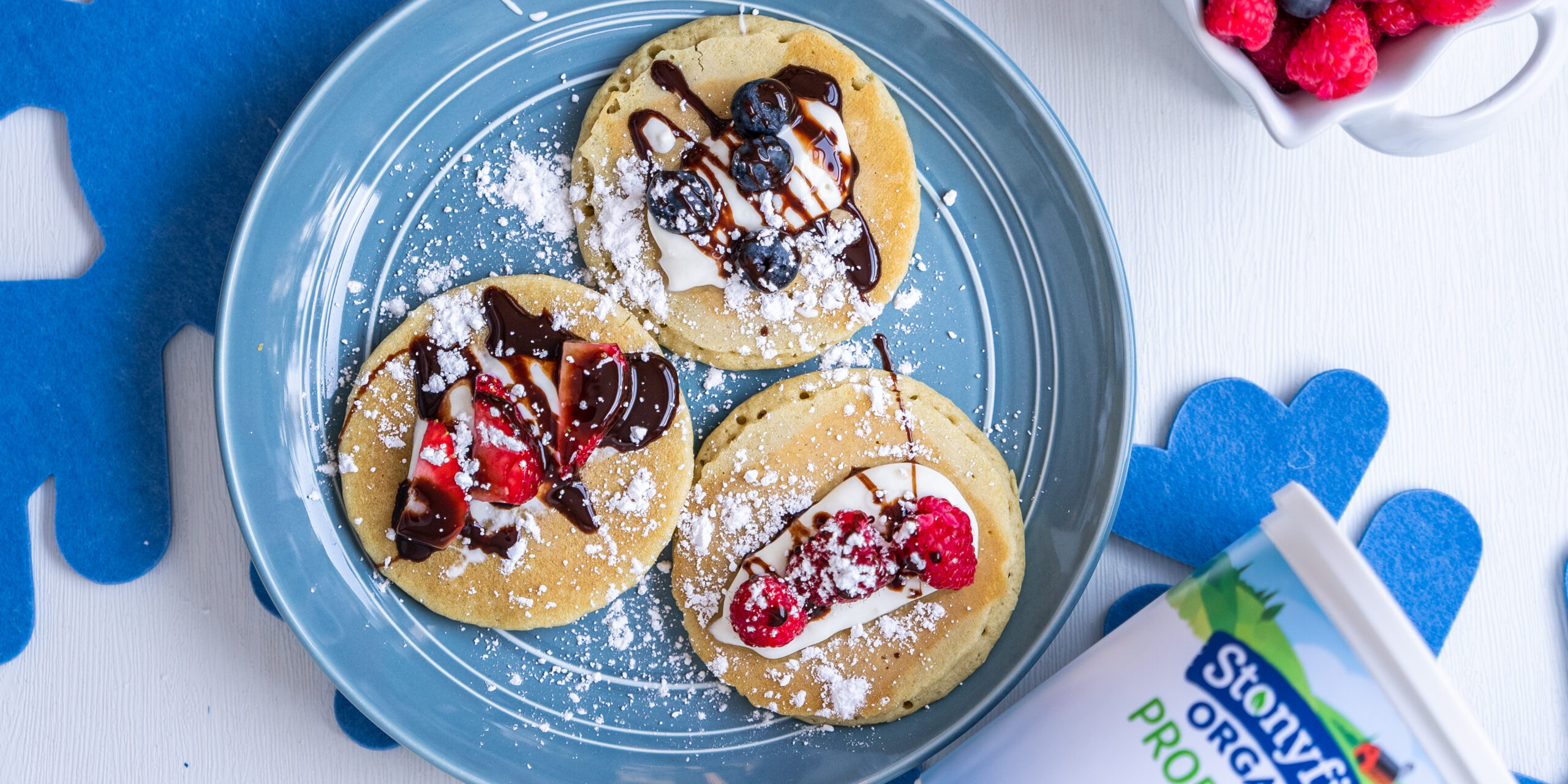 Yogurt Pancake Tacos