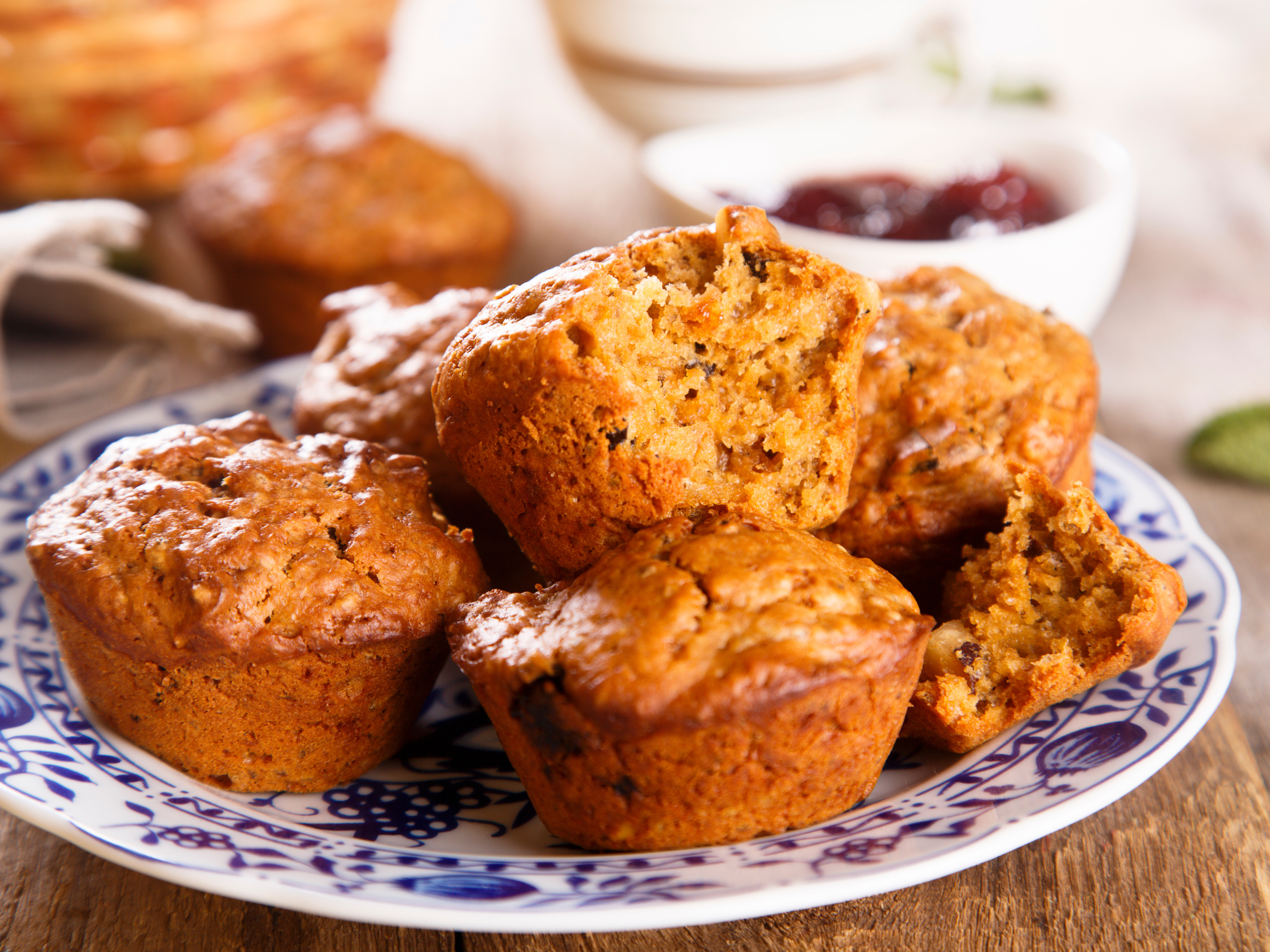 Apple Pecan Muffins