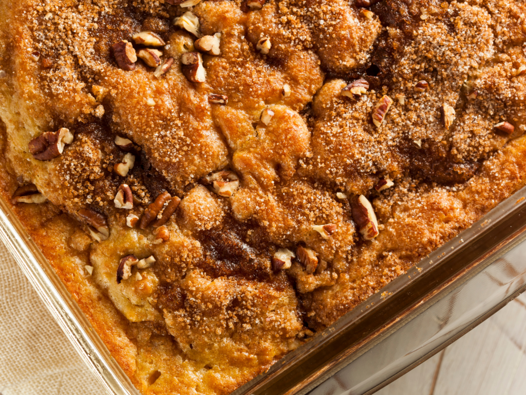 Apple and Yogurt Coffee Cake - Stonyfield