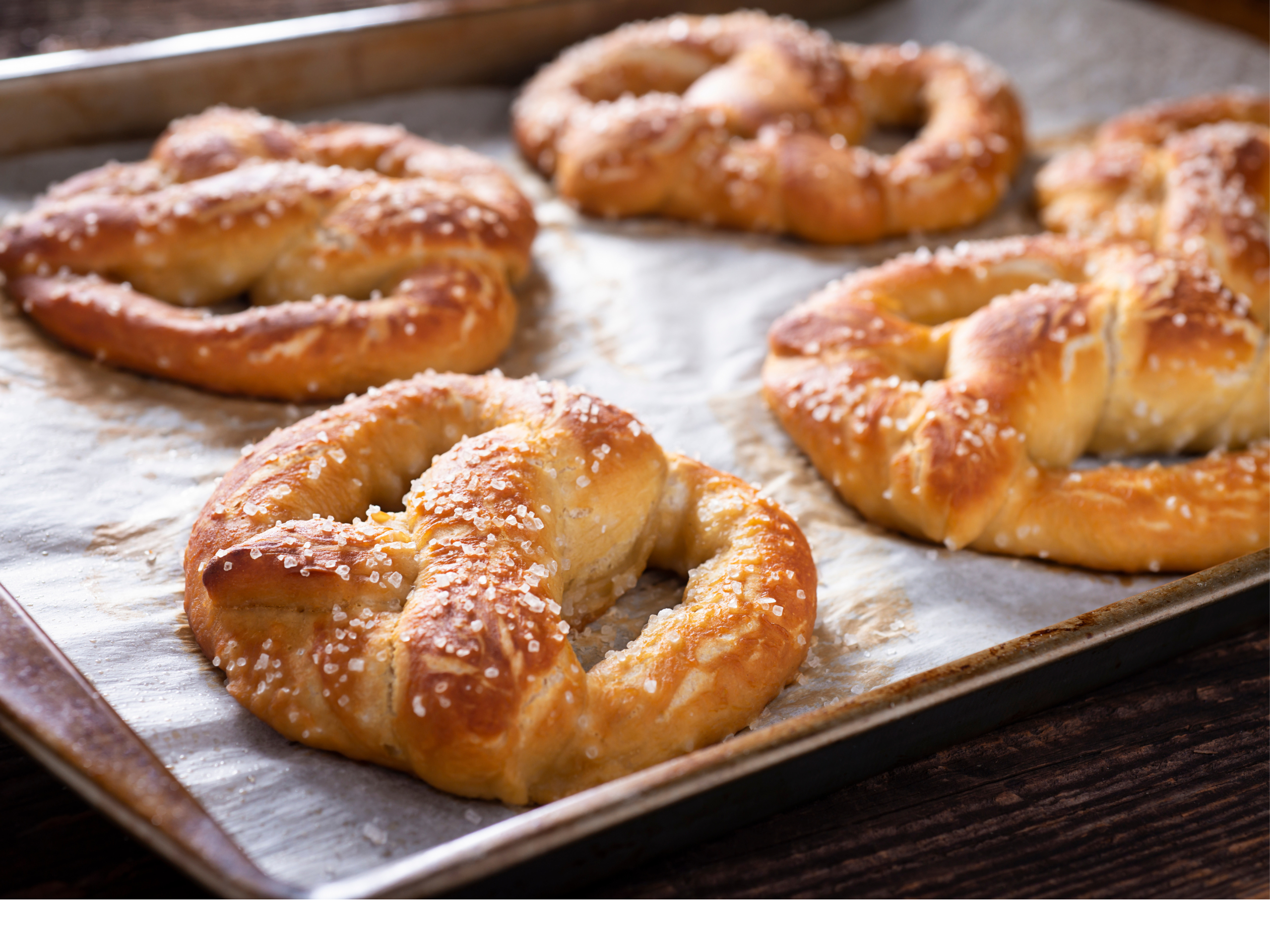 Baked Sea Salt Pretzels