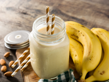 Try this Banana Almond Butter Smoothie recipe today!