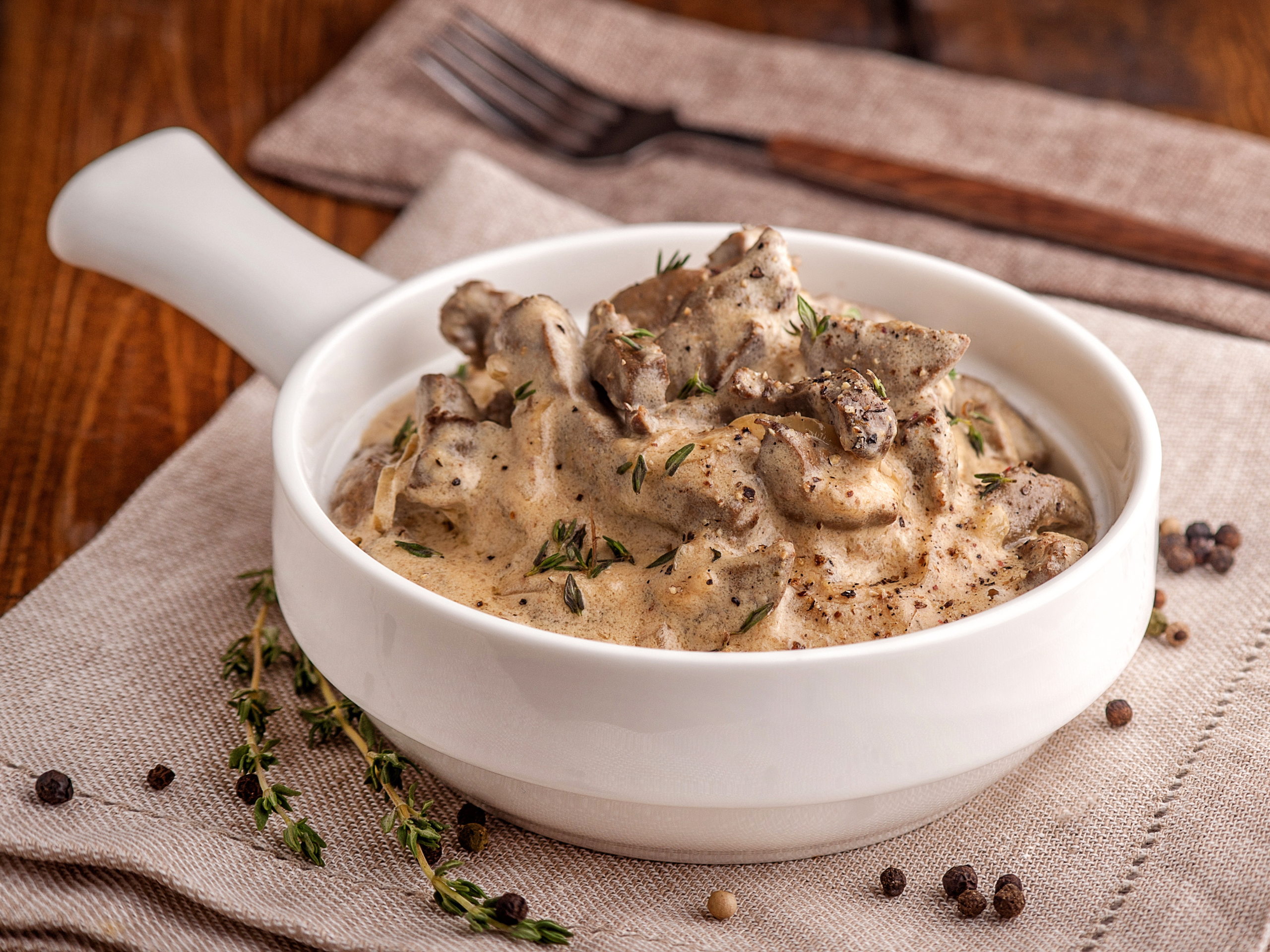 Beef Stroganoff