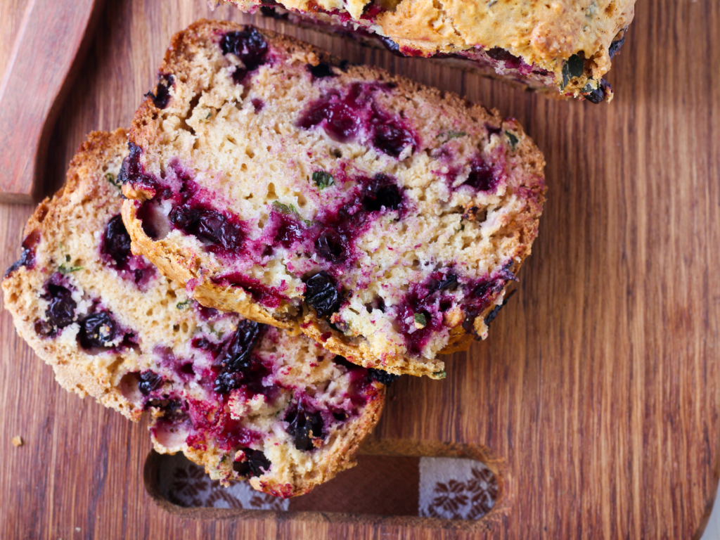 Blueberry Oatmeal Bread Stonyfield