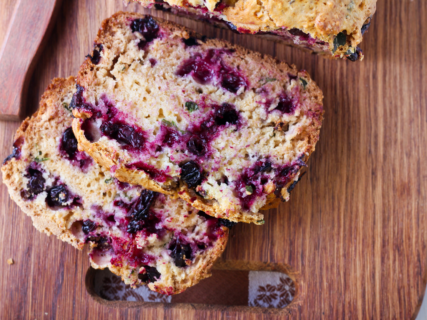 Blueberry oatmeal bread recipe