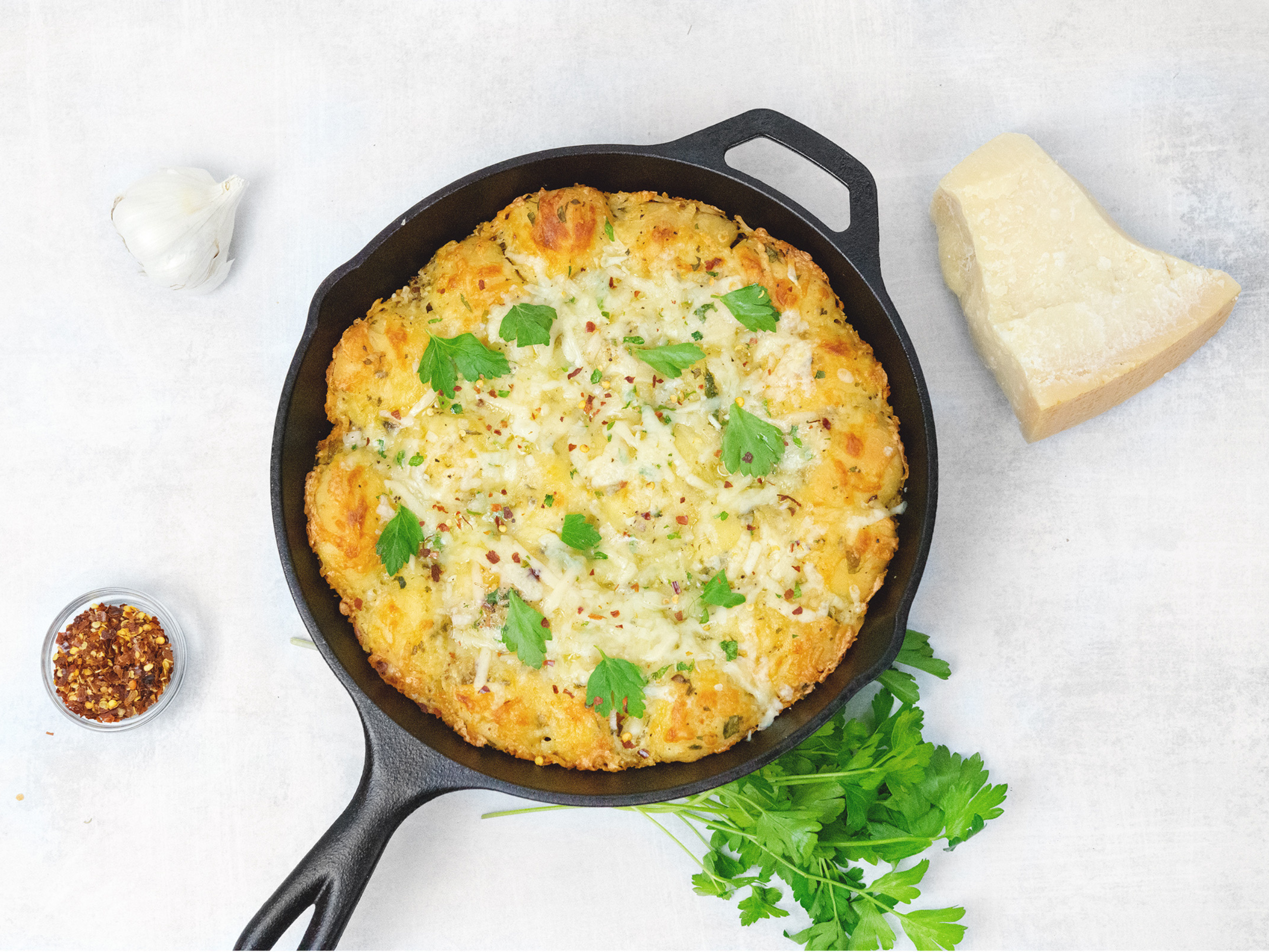 Lightened Up Cheesy Monkey Bread