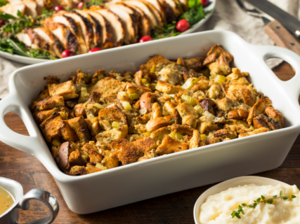 Cranberry, Fig and Walnut Stuffing recipe