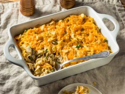 Creamy Chicken Baked Pasta recipe