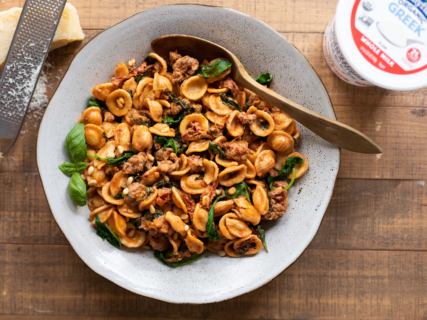 Creamy Orecchiette recipe