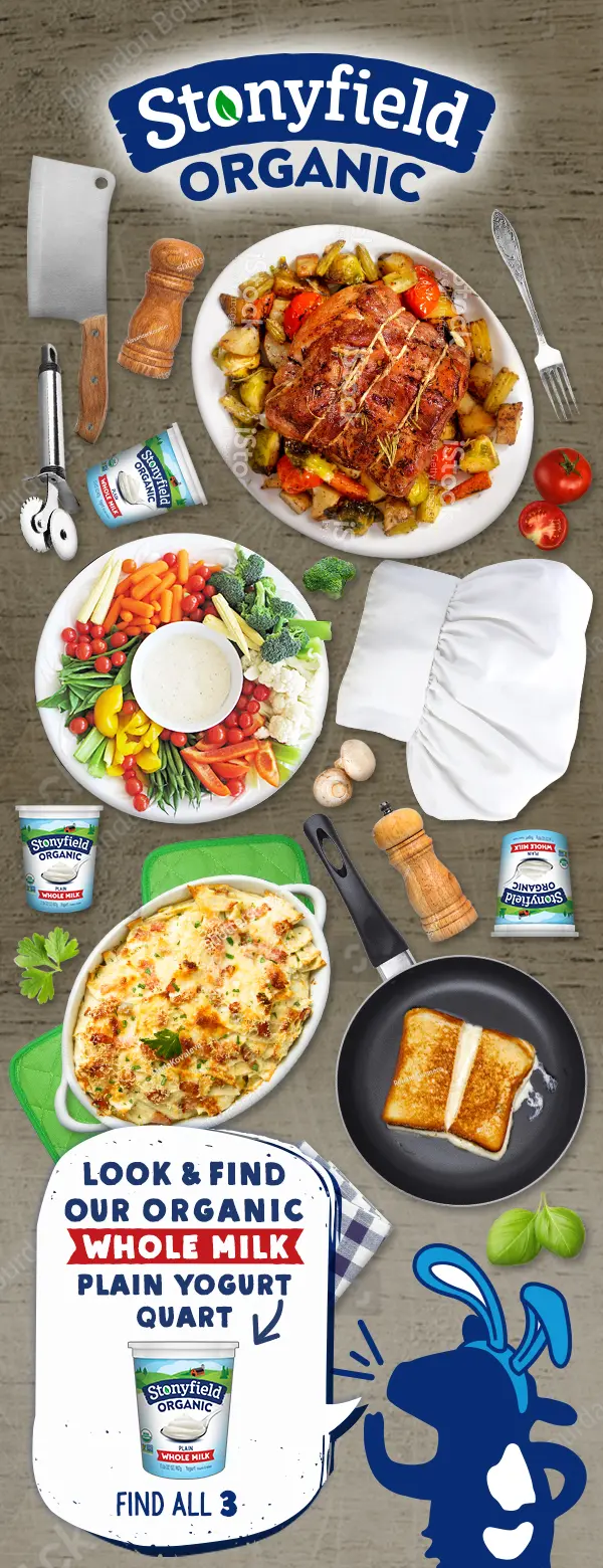 Easter Look And Find Yogurt Substitution Guide For Pinterest
