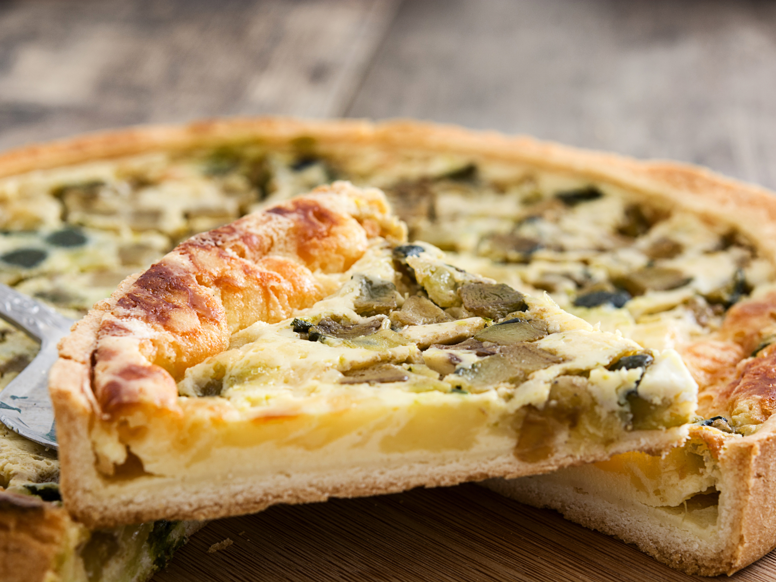 Fall Vegetable Quiche