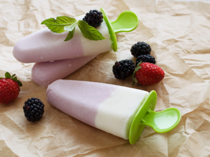 Frozen Yogurt Pops recipe