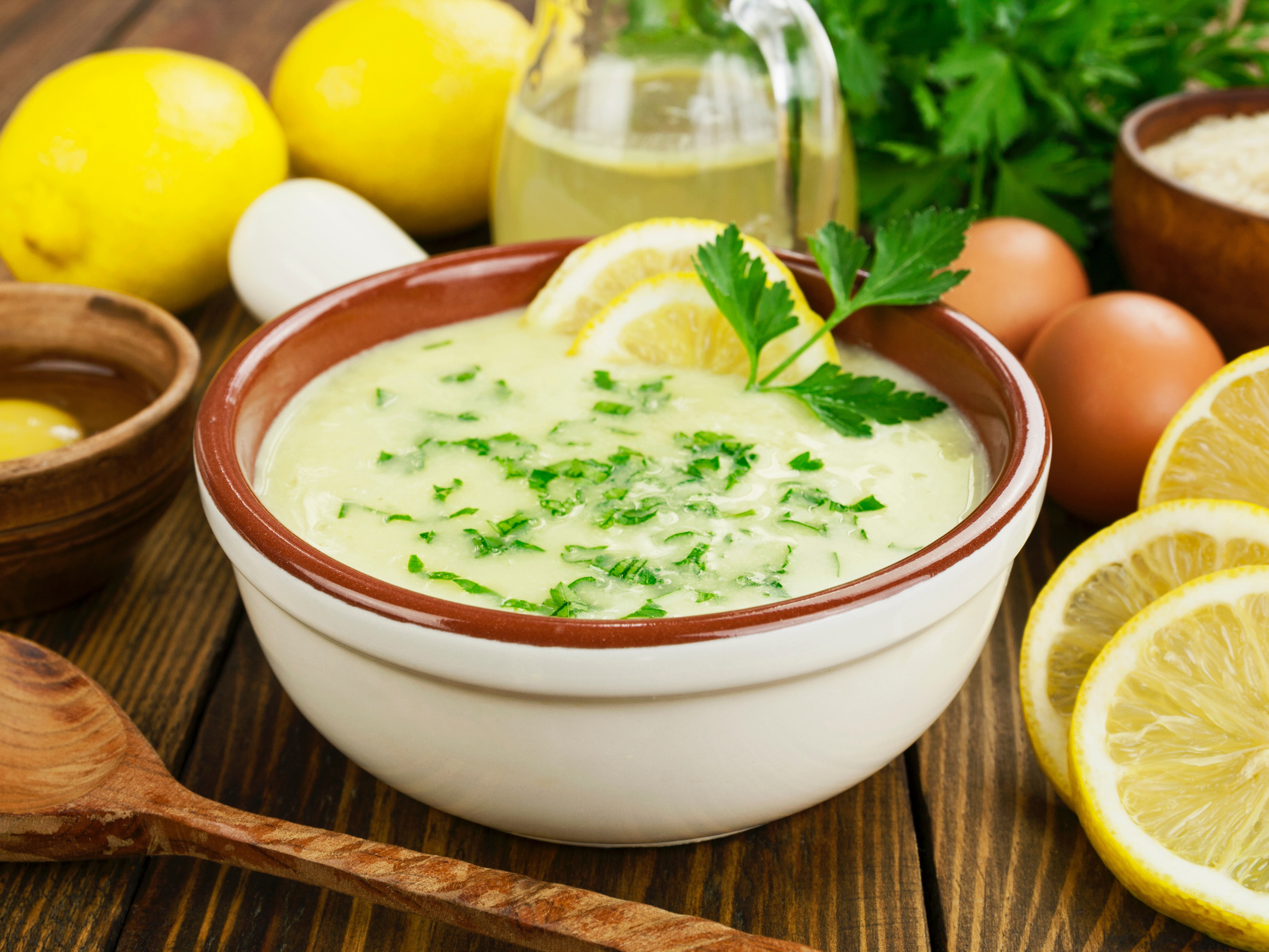 Greek Egg and Lemon Soup