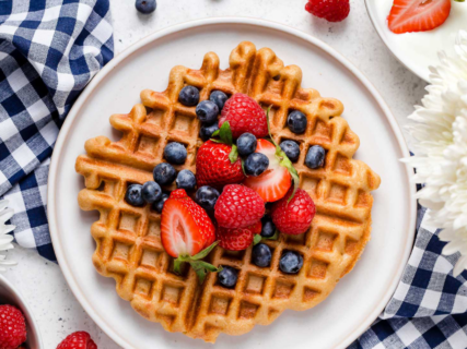 Homemade Vanilla Waffles recipe