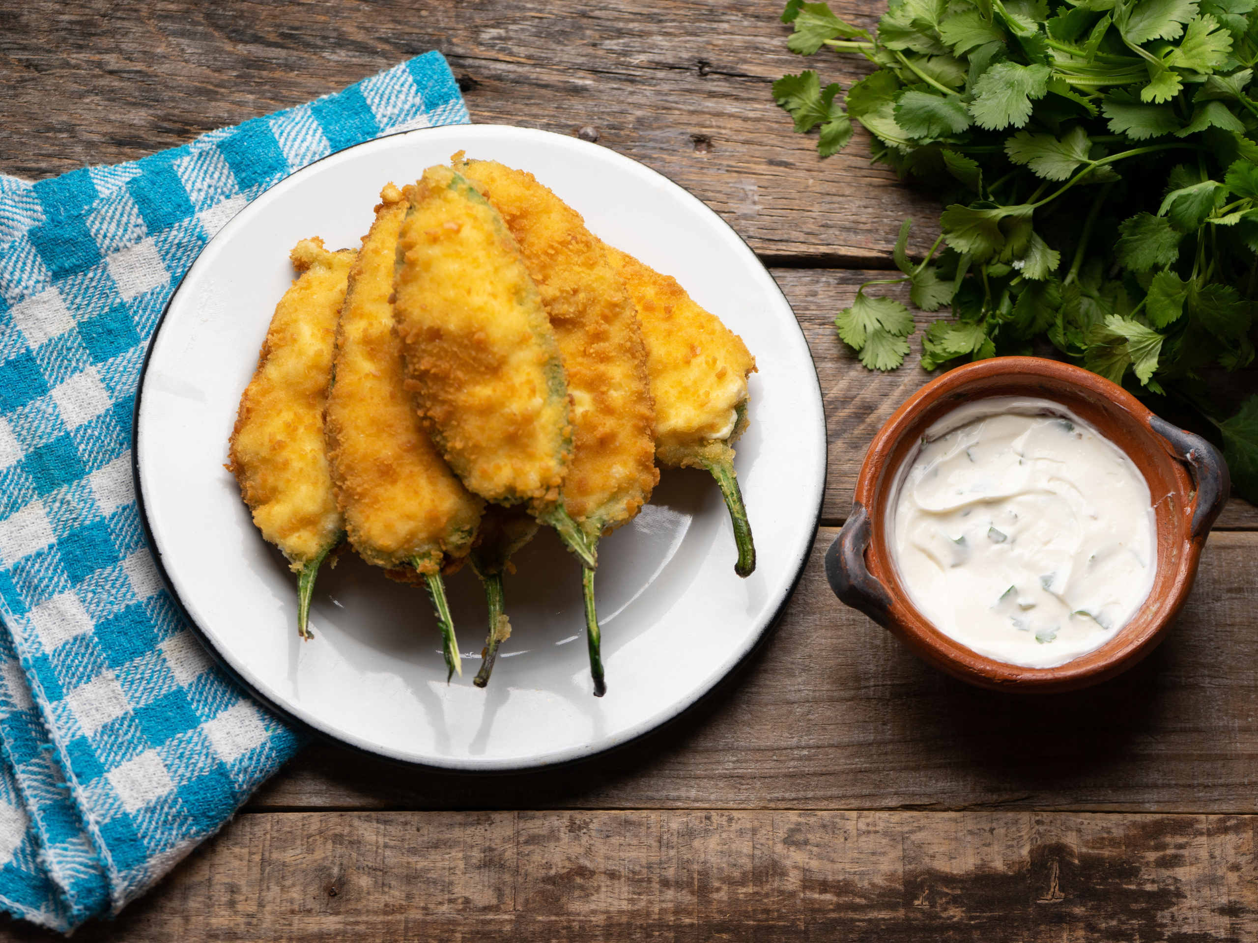 Jalapeno Poppers With Yogurt Cheese