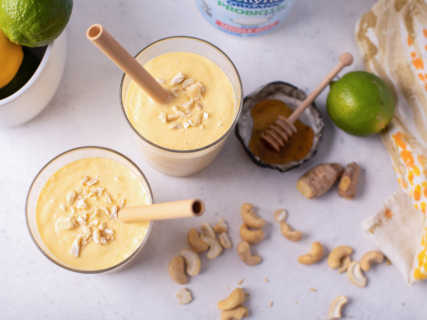 Mango Ginger Lime Smoothie recipe