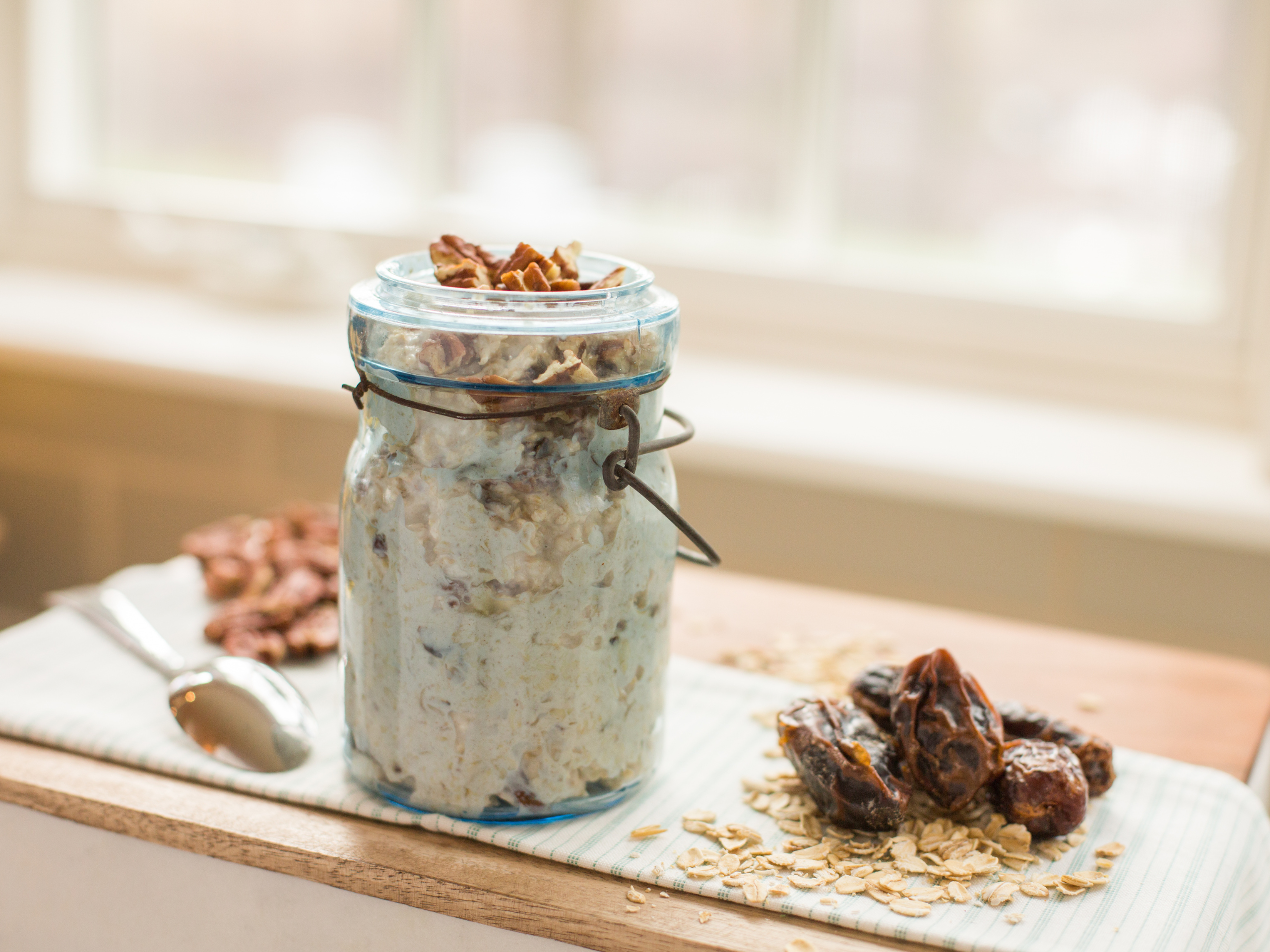 Maple Vanilla Overnight Oats