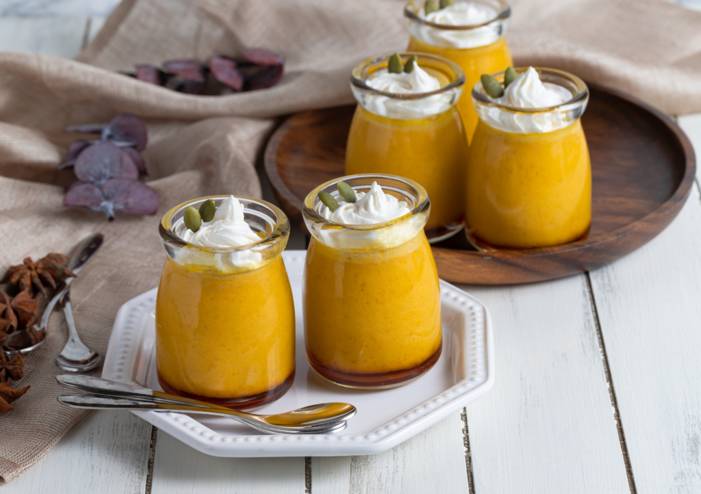 Mini Pumpkin Pies in a Jar - Stonyfield