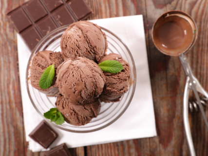 Mint Chocolate Frozen Yogurt recipe