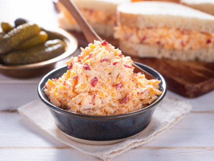 No Mayo Pimiento Cheese recipe