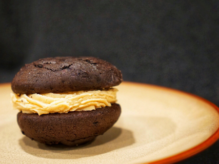 Try this Peanut Butter Mini Whoopie Pies recipe today!