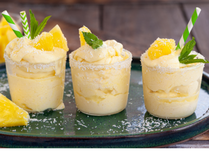 Pineapple Frozen Yogurt recipe