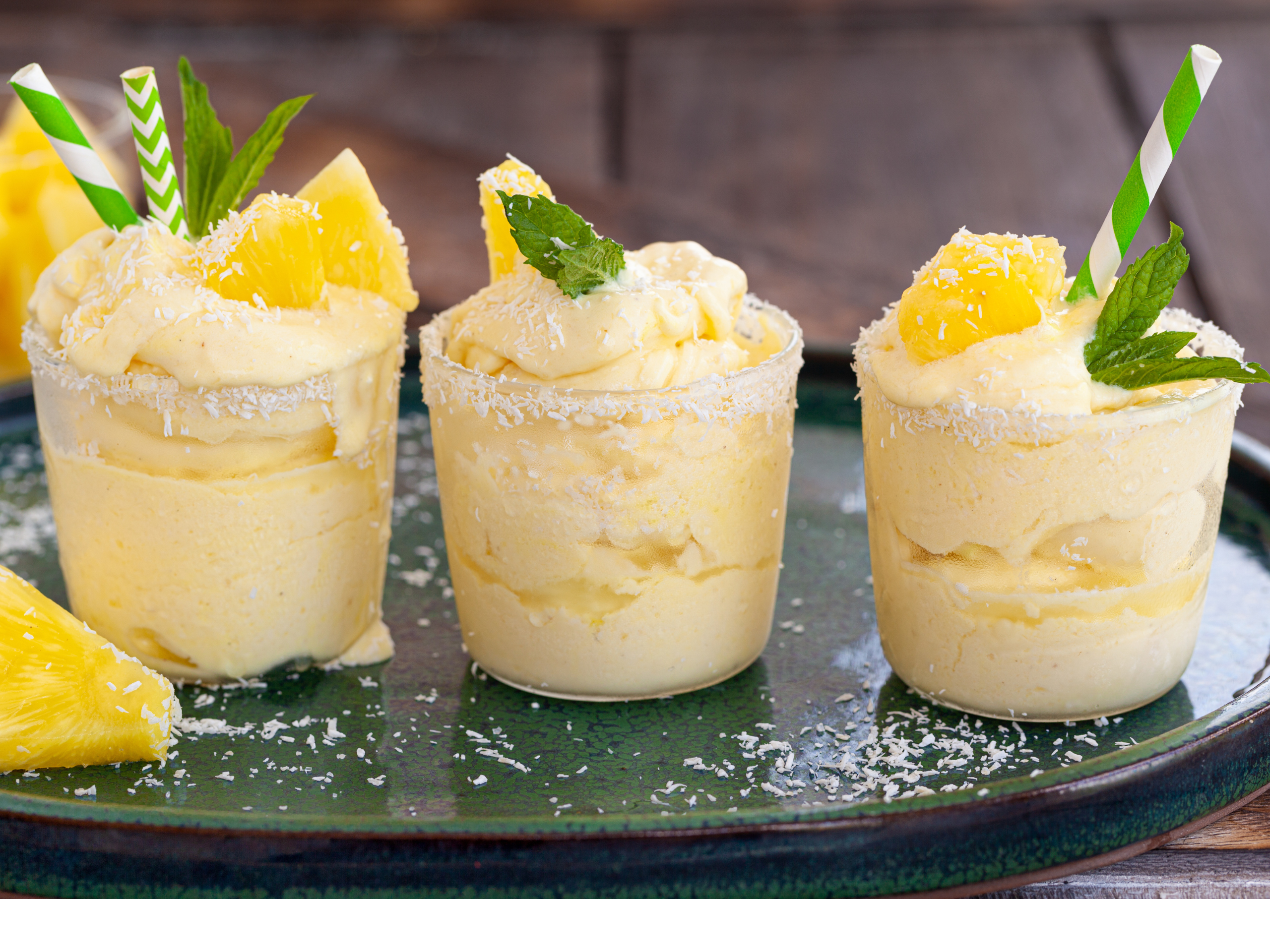 5-Minute Pineapple Frozen Yogurt - Stonyfield