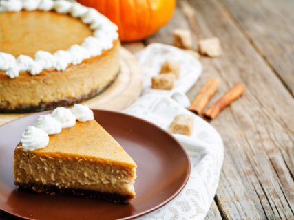 Try this Pumpkin Cheesecake recipe today!