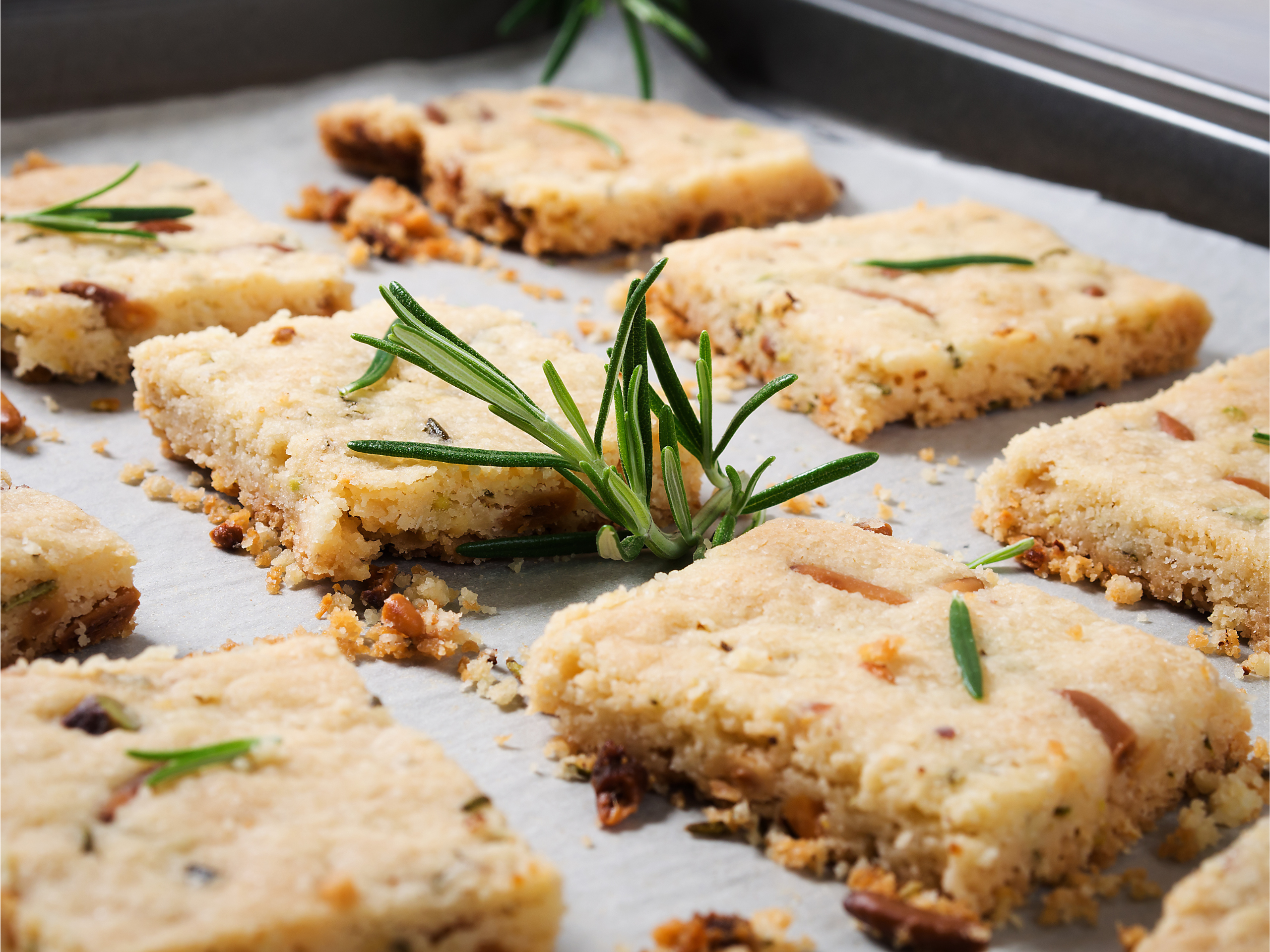 Pumpkin Rosemary Biscuits