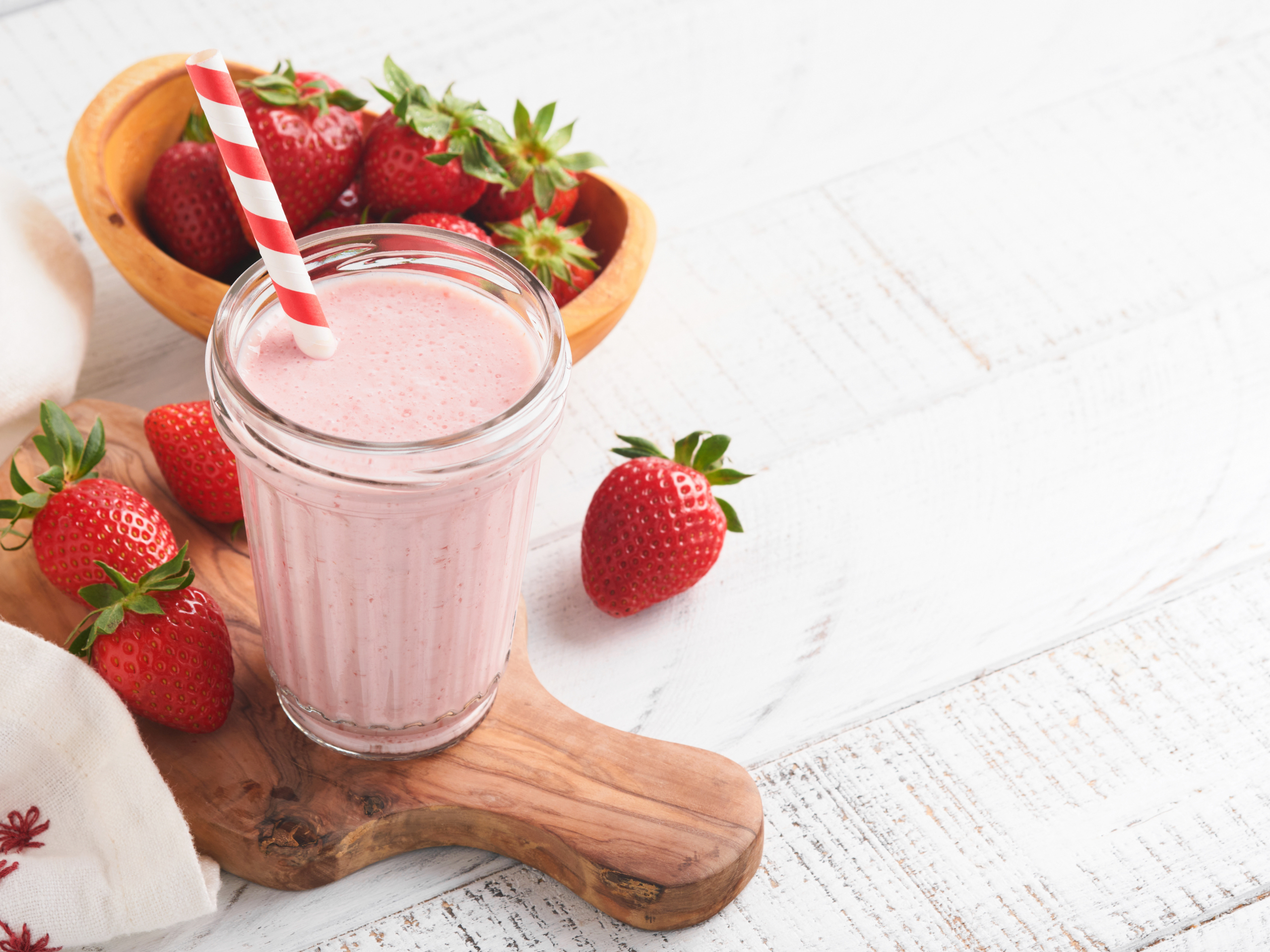 Sparkling Strawberry Smoothie