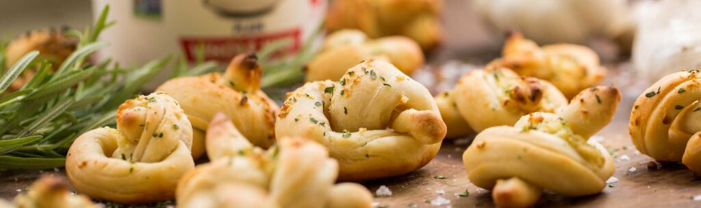 Stonyfield Yogurt Dough Garlic Knots Recipe