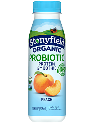 Stonyfield Organic Smoothie Peach