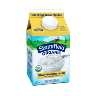 Stonyfield Organic Heavy Whipping Cream | Pint