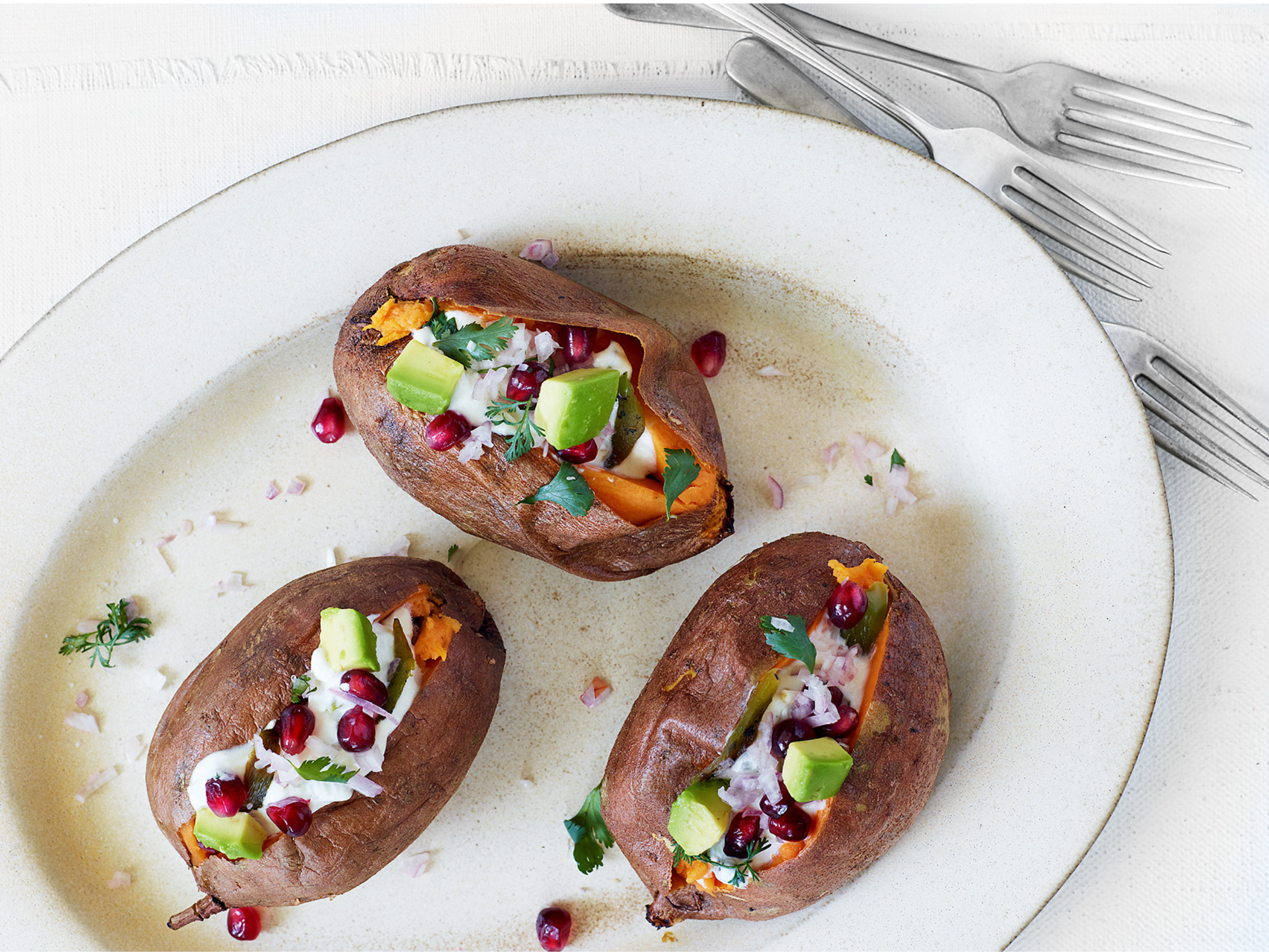 Twice Baked Sweet Potatoes