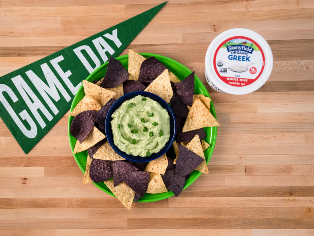 Blue Cheese Avocado Dip Stonyfield
