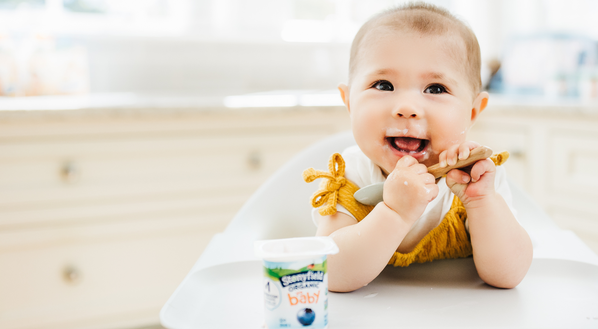 Stonyfield Organic YoBaby Learning Hub: Introducing Your Baby To Organic Yogurt