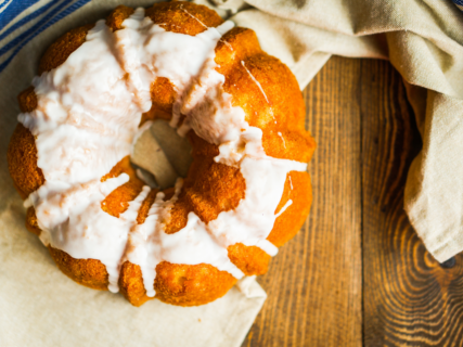 Try this Yogurt Glazed Maple Bundt Cake recipe today!