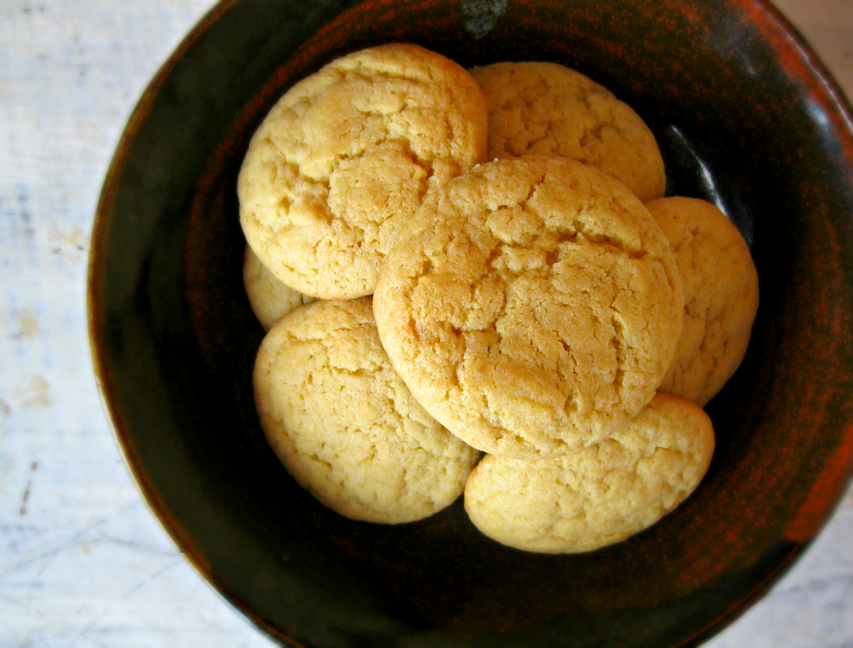 Close up of sugar cookies