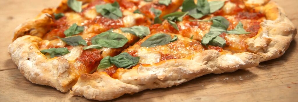 Try our two-ingredient pizza dough recipe from Danny Seo!