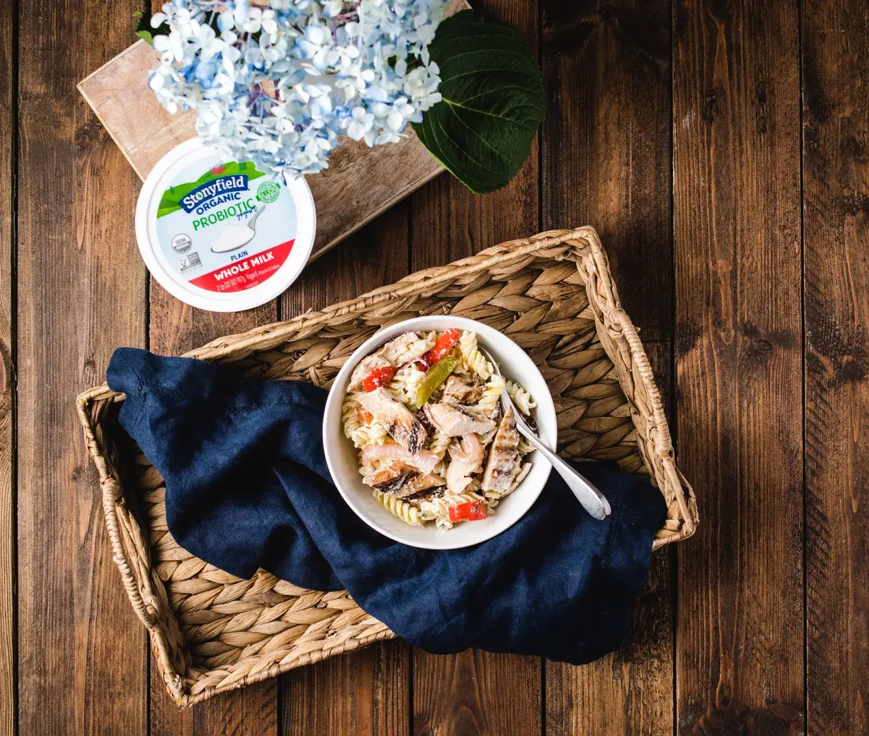 Grilled Chicken & Veggie Pasta Salad