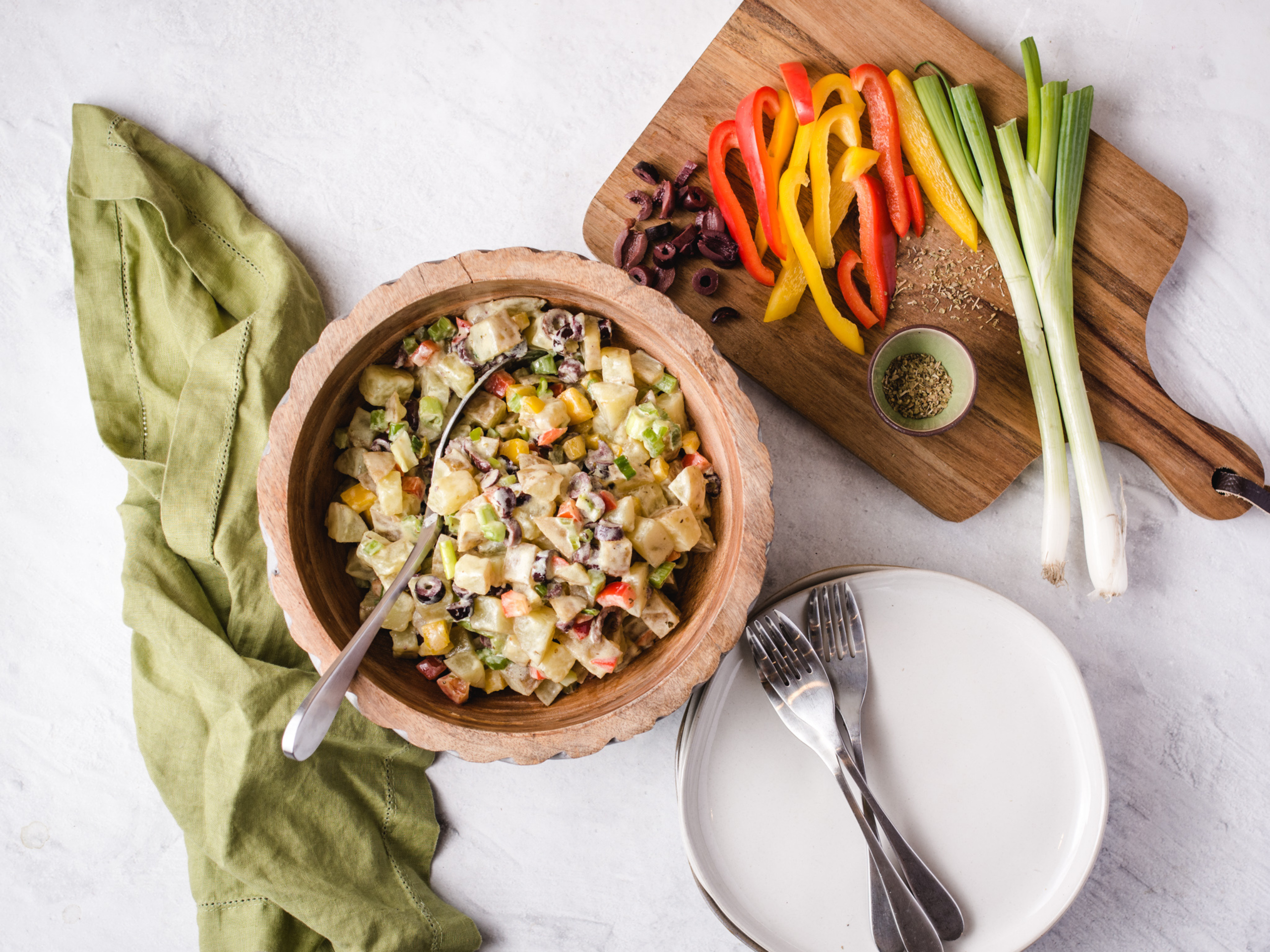 Mediterranean Potato Salad