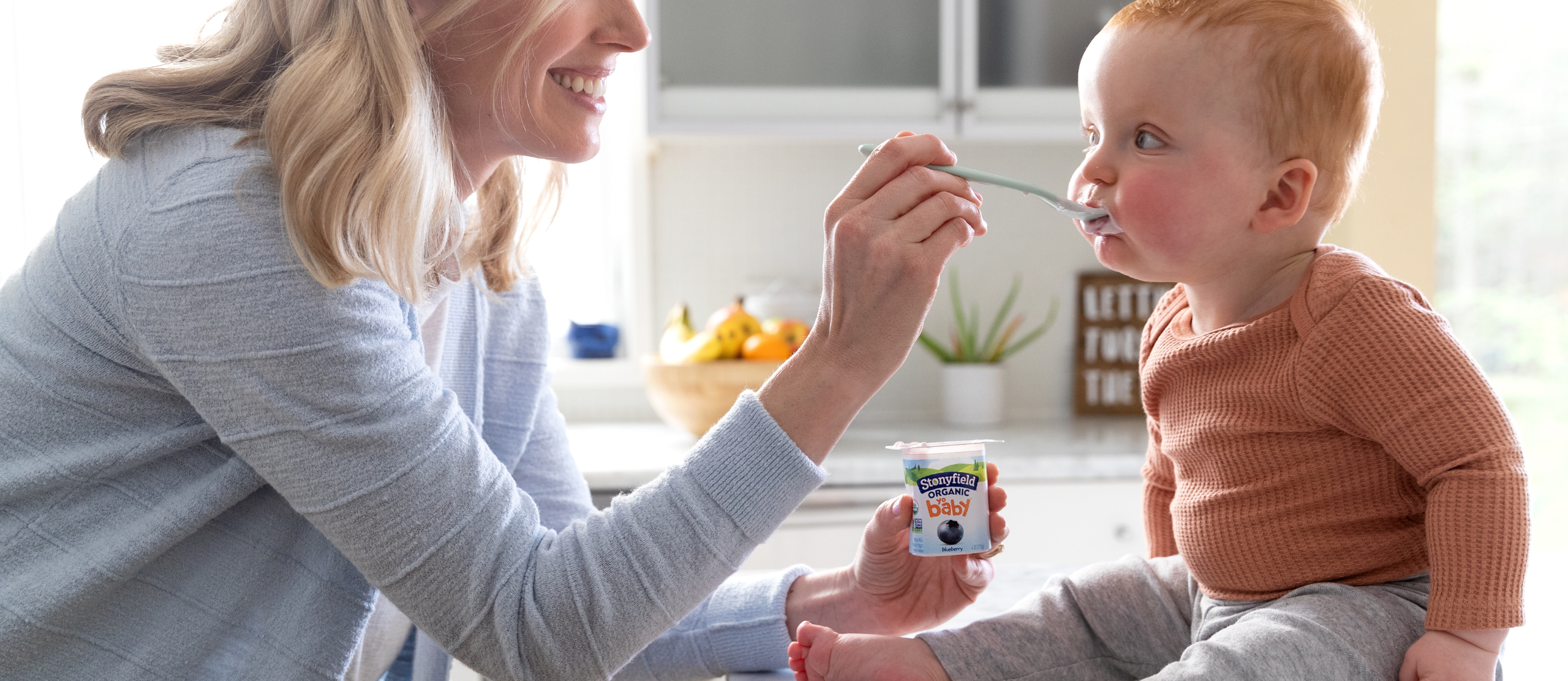 YoBaby yogurt is made perfect for tiny tummies!