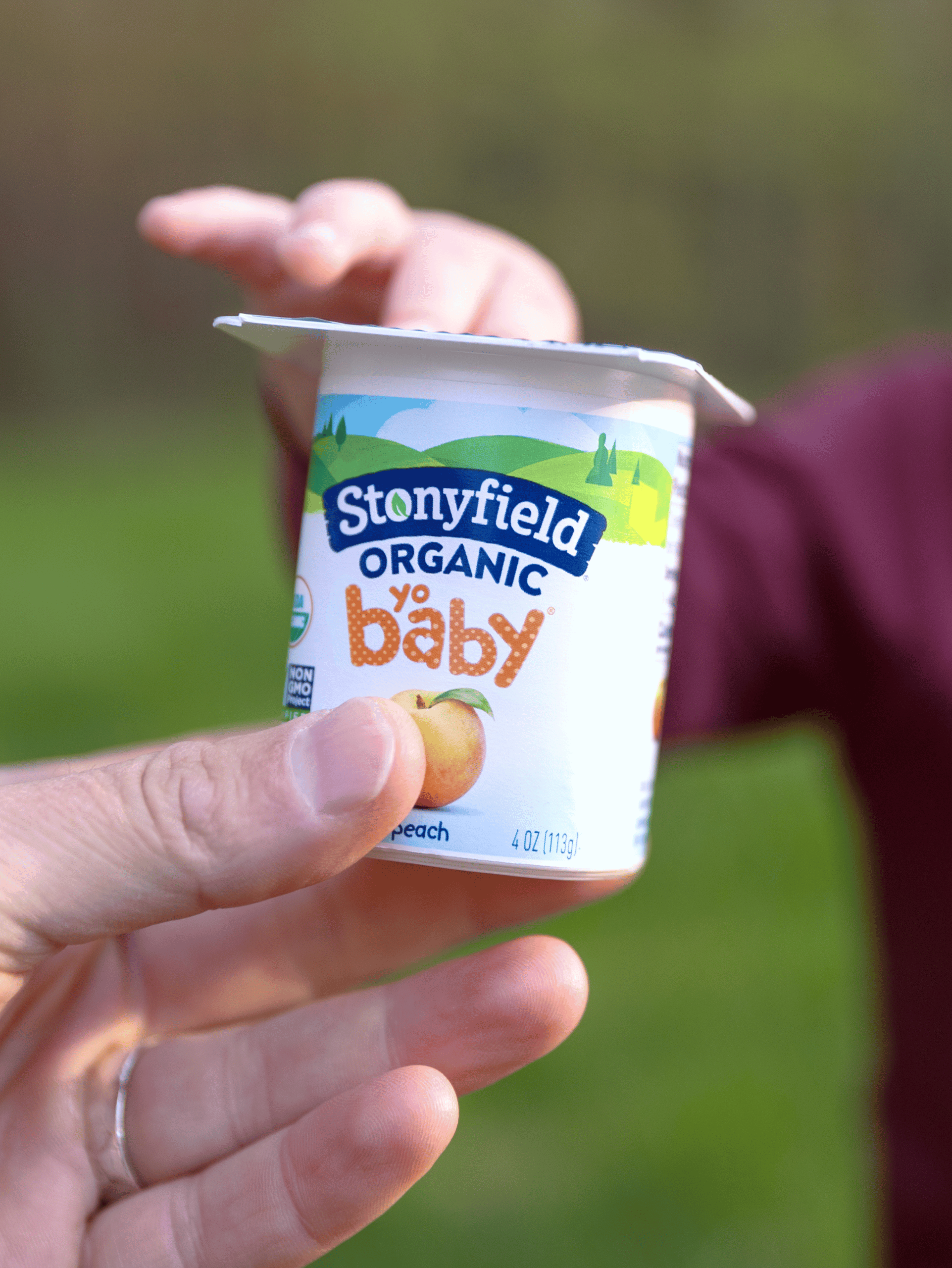 Stonyfield baby yogurt hot sale