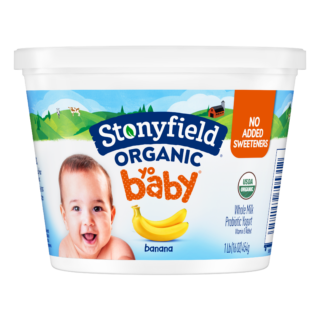 Stonyfield Organic YoBaby Whole Milk Yogurt, Banana 16oz