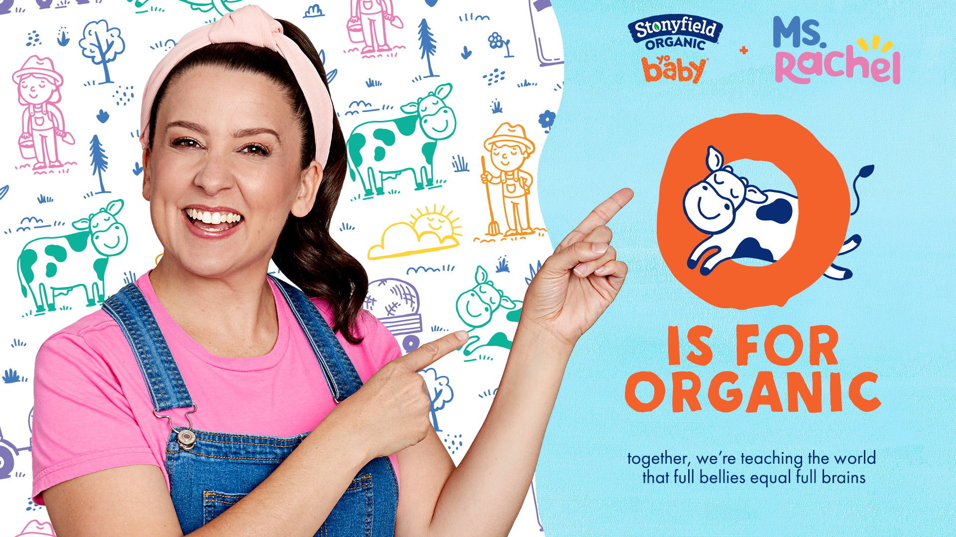 Ms. Rachel x Stonyfield Organic