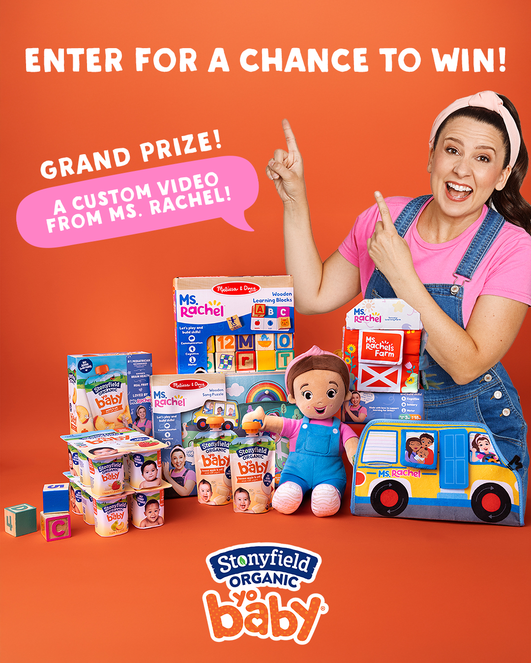 Ms. Rachel Sweepstakes Prize Pack