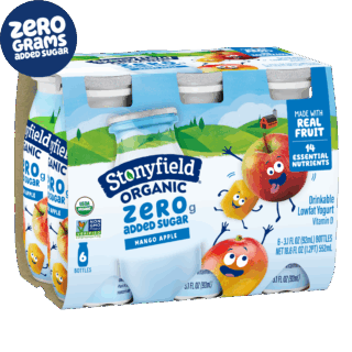 Kids Zero G Added Sugar Mango Apple Lowfat Yogurt Smoothie