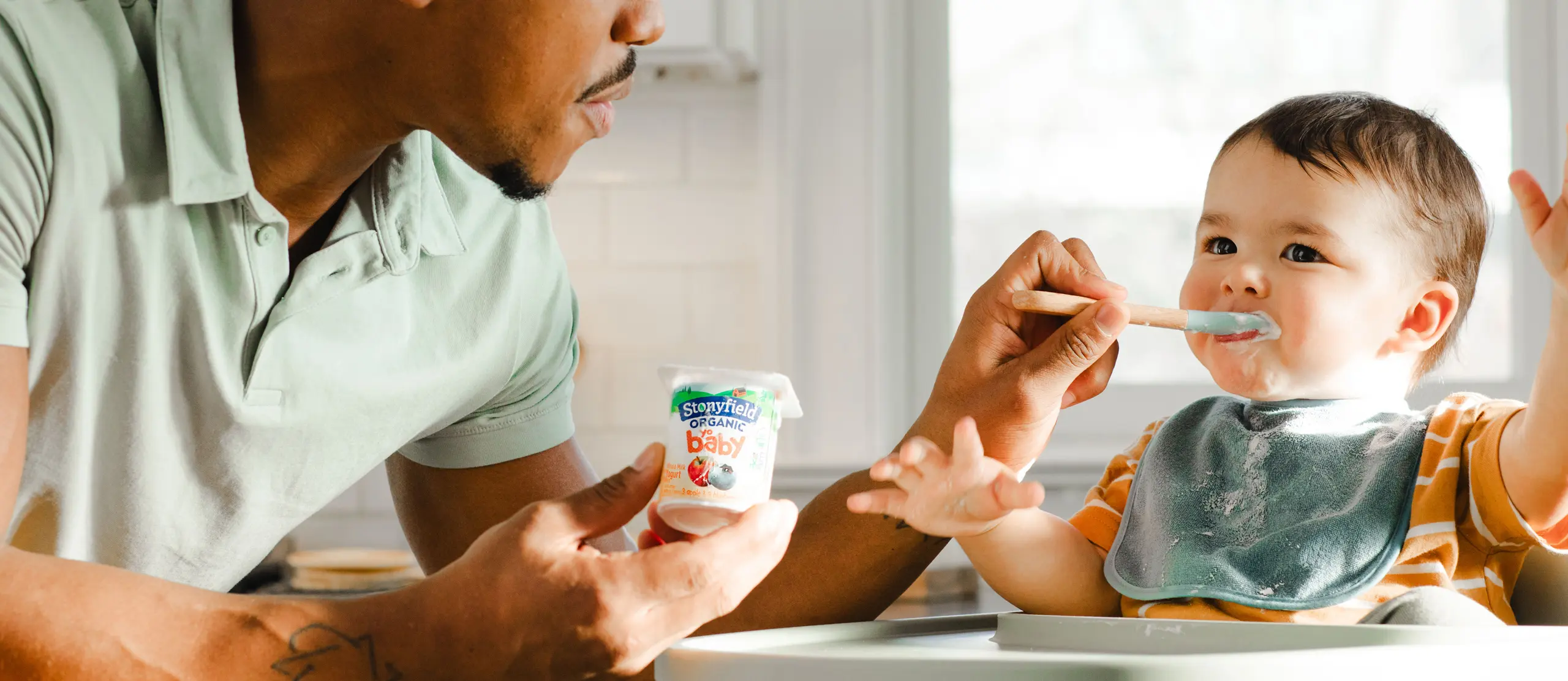 YoBaby yogurt is made perfect for tiny tummies!